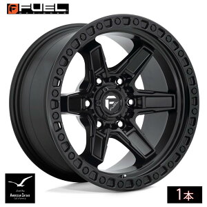 Fuel Off Road �t���[�G���I�t���[�h �z�C�[�� D697 KICKER | MATTE BLACK ( 1�{ )
