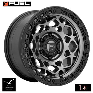 Fuel Off Road �t���[�G���I�t���[�h �z�C�[�� D784 UNIT | GUNMETAL W/ MATTE BLACK RING ( 1�{ )