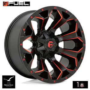 Fuel Off Road フューエルオフロード ホイール D787 ASSAULT | MATTE BLACK RED MILLED ( 1本 )