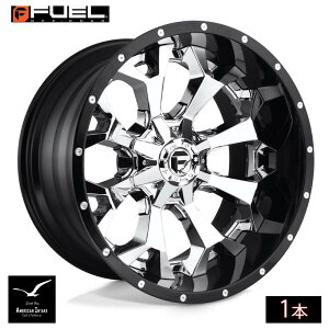Fuel Off Road t[GIt[h zC[ D246 ASSAULT | CHROME PLATED GLOSS BLACK LIP ( 1{ )