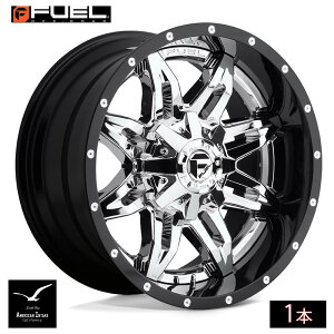 Fuel Off Road t[GIt[h zC[ D266 LETHAL | CHROME PLATED GLOSS BLACK LIP ( 1{ )
