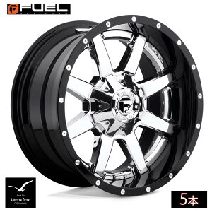 Fuel Off Road t[GIt[h zC[ D260 MAVERICK | CHROME PLATED GLOSS BLACK LIP ( 5{ )