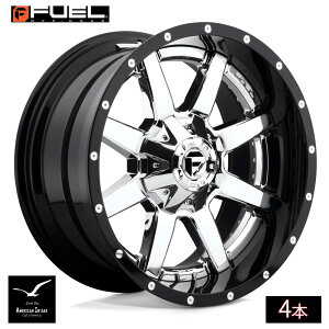 Fuel Off Road t[GIt[h zC[ D260 MAVERICK | CHROME PLATED GLOSS BLACK LIP ( 4{ )