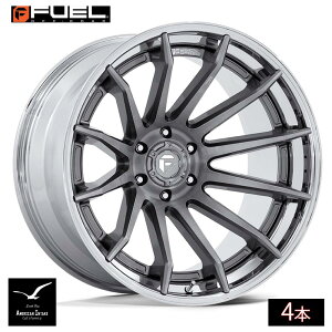 Fuel Off Road t[GIt[h zC[ FC403 BURN | PLATINUM W/ CHROME LIP ( 4{ )