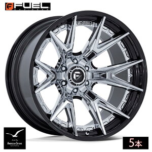 Fuel Off Road t[GIt[h zC[ FC402 CATALYST | CHROME W/ GLOSS BLACK LIP ( 5{ )