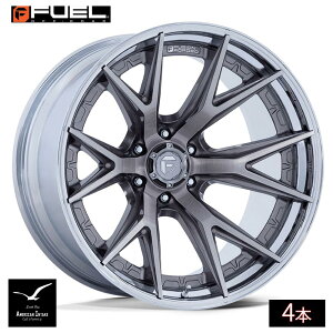 Fuel Off Road �t���[�G���I�t���[�h �z�C�[�� FC402 CATALYST | PLATINUM W/ CHROME LIP ( 4�{ )