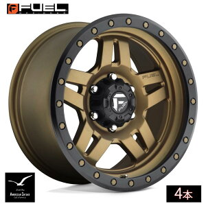 Fuel Off Road �t���[�G���I�t���[�h �z�C�[�� D583 ANZA | MATTE BRONZE BLACK BEAD RING ( 4�{ )