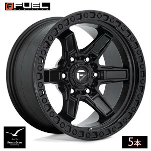 Fuel Off Road �t���[�G���I�t���[�h �z�C�[�� D697 KICKER | MATTE BLACK ( 5�{ )