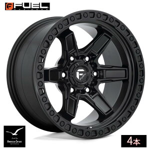 Fuel Off Road �t���[�G���I�t���[�h �z�C�[�� D697 KICKER | MATTE BLACK ( 4�{ )