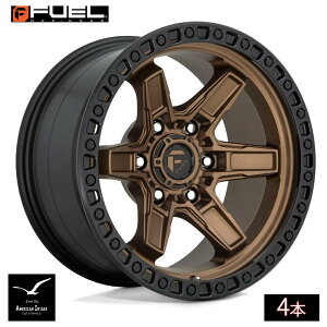 Fuel Off Road t[GIt[h zC[ D699 KICKER | MATTE BRONZE BLACK BEAD RING ( 4{ )