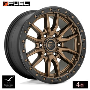 Fuel Off Road �t���[�G���I�t���[�h �z�C�[�� D681 REBEL | MATTE BRONZE BLACK BEAD RING ( 4�{ )
