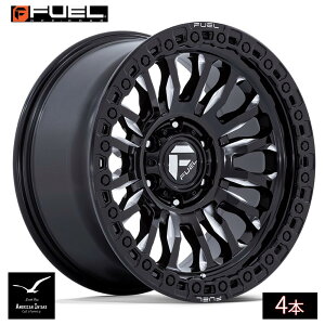 Fuel Off Road �t���[�G���I�t���[�h �z�C�[�� FC857 RINCON | GLOSS BLACK MILLED ( 4�{ )