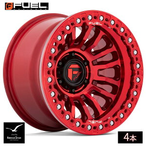 Fuel Off Road �t���[�G���I�t���[�h �z�C�[�� FC125 RINCON BEADLOCK | CANDY RED ( 4�{ )