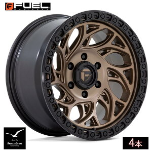 Fuel Off Road �t���[�G���I�t���[�h �z�C�[�� D841 RUNNER OR | BRONZE W/ BLACK RING ( 4�{ )
