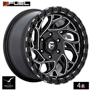 Fuel Off Road �t���[�G���I�t���[�h �z�C�[�� D840 RUNNER OR | GLOSS BLACK MILLED ( 4�{ )