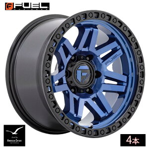 Fuel Off Road �t���[�G���I�t���[�h �z�C�[�� D813 SYNDICATE | DARK BLUE W/ BLACK RING ( 4�{ )