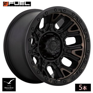 Fuel Off Road t[GIt[h zC[ D824 TRACTION | MATTE BLACK W/ DOUBLE DARK TINT ( 5{ )
