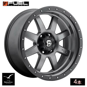 Fuel Off Road �t���[�G���I�t���[�h �z�C�[�� D552 TROPHY | MATTE GUN METAL BLACK BEAD RING ( 4�{ )