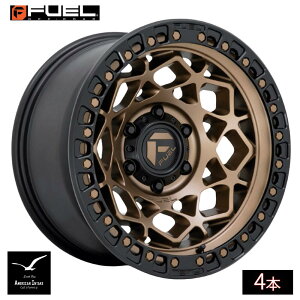 Fuel Off Road �t���[�G���I�t���[�h �z�C�[�� D785 UNIT | BRONZE W/ MATTE BLACK RING ( 4�{ )