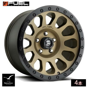 Fuel Off Road �t���[�G���I�t���[�h �z�C�[�� D600 VECTOR | MATTE BRONZE BLACK BEAD RING ( 4�{ )