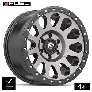 Fuel Off Road �t���[�G���I�t���[�h �z�C�[�� D601 VECTOR | MATTE GUN METAL BLACK BEAD RING ( 4�{ )