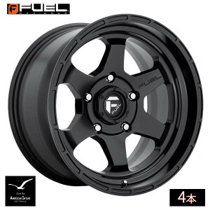 Fuel Off Road t[GIt[h zC[ D664 SHOK | MATTE BLACK ( 4{ )