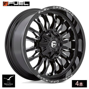 Fuel Off Road t[GIt[h zC[ D795 ARC | GLOSS BLACK MILLED ( 4{ )