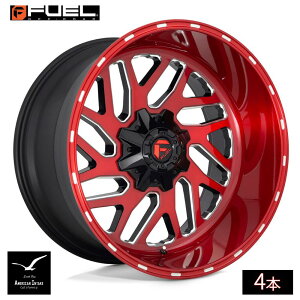 Fuel Off Road �t���[�G���I�t���[�h �z�C�[�� D691 TRITON | CANDY RED MILLED ( 4�{ )