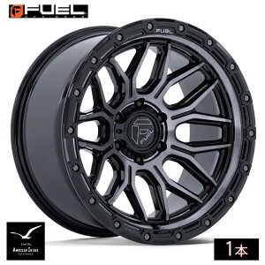 Fuel Off Road �t���[�G���I�t���[�h �z�C�[�� FC881 SURGE | GLOSS BLACK MACHINED W/ GRAY TINT ( 1�{ )