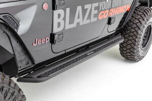 �yGo Rhino �S�[���C�m�z�W�[�v JEEP JL �����O���[ Dominator DSS Sliders�h�~�l�[�^�[ DSS �X�e�b�v