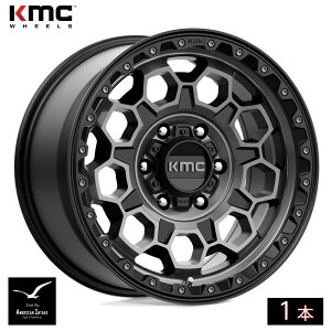 KMC �z�C�[�� KM545 TREK | SATIN BLACK W/ GRAY TINT ( 1�{ )