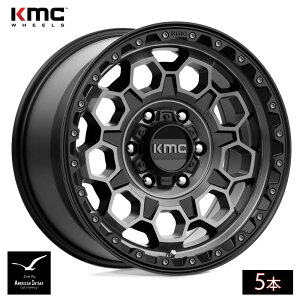 KMC �z�C�[�� KM545 TREK | SATIN BLACK W/ GRAY TINT ( 5�{ )