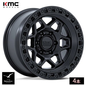 KMC zC[ KM553 TORX | MATTE BLACK W/ GLOSS BLACK LIP( 4{ )