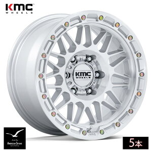 KMC �z�C�[�� KM555 ATTACK | GLOSS SILVER W/ MACHINED FACE ( 5�{ )