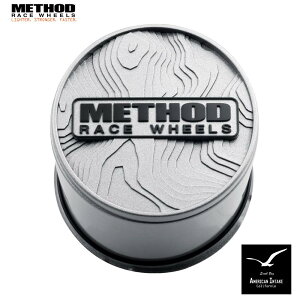 Method Race Wheels \bh zC[ Center Cap Z^[Lbv TOPO vbVX[ Silver