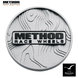 Method Race Wheels \bh zC[ Center Cap Z^[Lbv TOPO XibvC Silver
