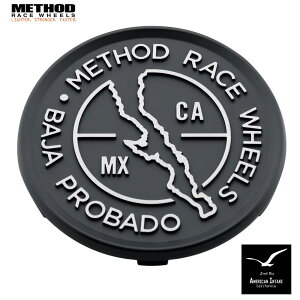 Method Race Wheels \bh zC[ Center Cap Z^[Lbv BAJA Proven on v[ XibvC Black