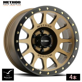 Method Race Wheels メソッド ホイール 305 NV | METHOD BRONZE - MATTE BLACK LIP ( 4本 )
