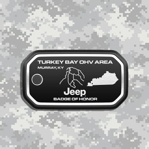 Badge of Honor �o�b�W�I�u�I�i�[ Kentucky Murray Turkey Bay OHV Area �P���^�b�L�[ �}���[ �{�� �W�[�v�o�b�W �{�� �W�[�v�o�b�W