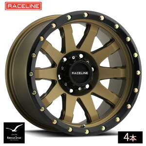 Raceline Wheels ���[�X���C�� �z�C�[�� 934BZ Clutch | Bronze w/ Black ring ( 4�{ )