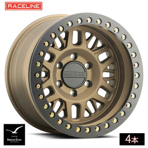Raceline Wheels ���[�X���C�� �z�C�[�� RT951BZ RYNO CAST BEADLOCK | TEXTURED BRONZE W/BLACK BEADLOCK RING ( 4�{ )