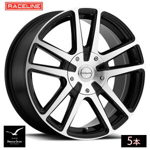 Raceline Wheels ���[�X���C�� �z�C�[�� 145M Encore | Black w/Machined Face ( 5�{ )