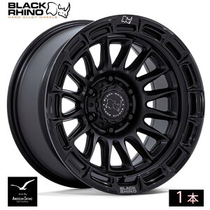 BLACK RHINO �u���b�N���C�m �z�C�[�� BR025 RIVAL | MATTE BLACK W/ GLOSS BLACK LIP ( 1�{ )