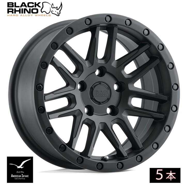 楽天市場】BLACK RHINO ブラックライノ ホイール ARCHES | MATTE BLACK 