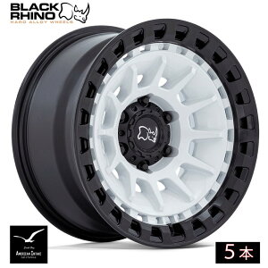 BLACK RHINO �u���b�N���C�m �z�C�[�� BARRAGE | GLOSS WHITE ON MATTE BLACK ( 5�{ )