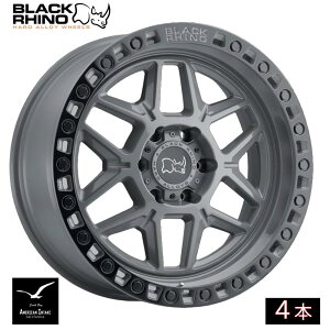 BLACK RHINO �u���b�N���C�m �z�C�[�� KELSO | BATTLESHIP GRAY W/ BLACK RING ( 4�{ )