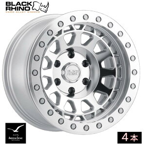 BLACK RHINO �u���b�N���C�m �z�C�[�� PRIMM | SILVER W/ MIRROR FACE & MACHINED RING ( 4�{ )