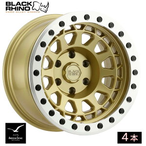 BLACK RHINO �u���b�N���C�m �z�C�[�� PRIMM BEADLOCK | MATTE GOLD W/ MACHINED RING ( 4�{ )