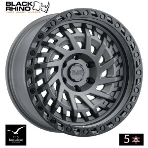 BLACK RHINO ubNCm zC[ SHREDDER | MATTE GUNMETAL W/ BLACK RING ( 5{ )