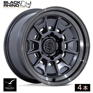 BLACK RHINO �u���b�N���C�m �z�C�[�� BR021 MONDO | MATTE GUNMETAL W/ GLOSS GRAY LIP ( 4�{ )